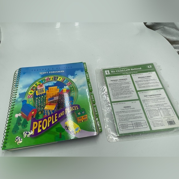 2nd Grade -PEOPLE AND PLACES - Social Studies (TEACHER EDITION) (2005, Foresman) - Picture 1 of 5